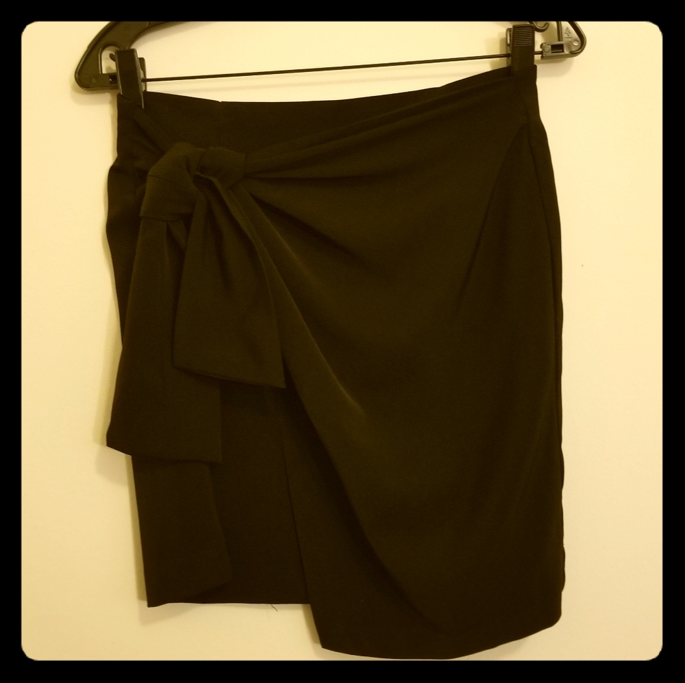 Design Lab Wrap Skirt